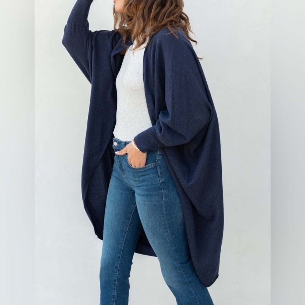 Mersea Chelsea Kimono Alpaca Wool Blend  One Size